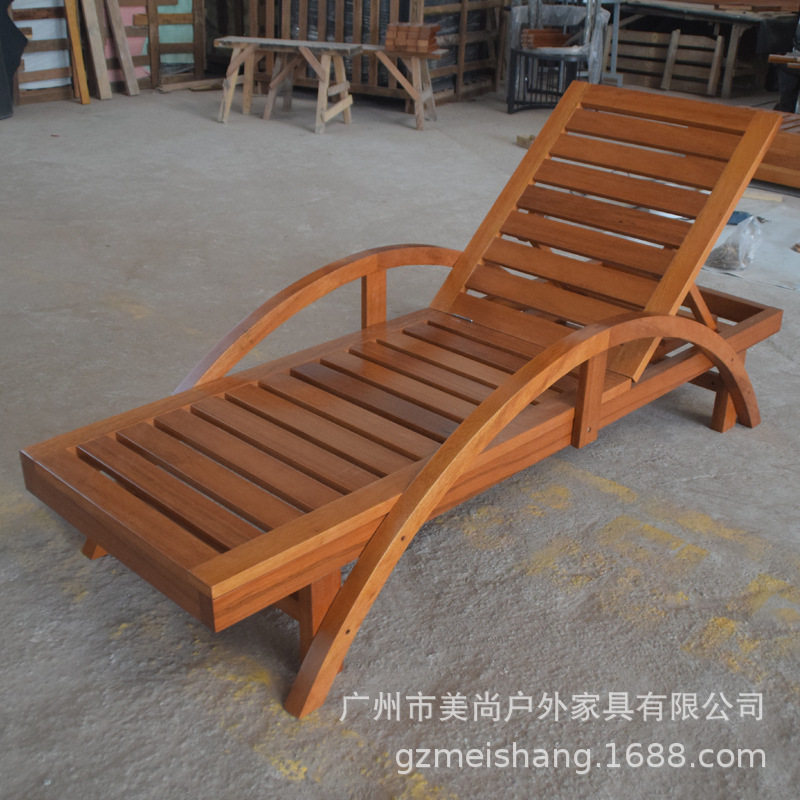 度假酒店温泉休息椅 海边休闲座椅 海滩休闲椅 躺椅工厂热销款