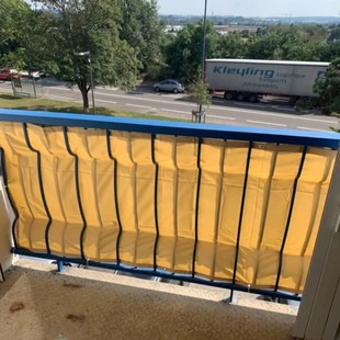 100 600庄园别墅围栏布阳台围栏防护布50cm打孔距离