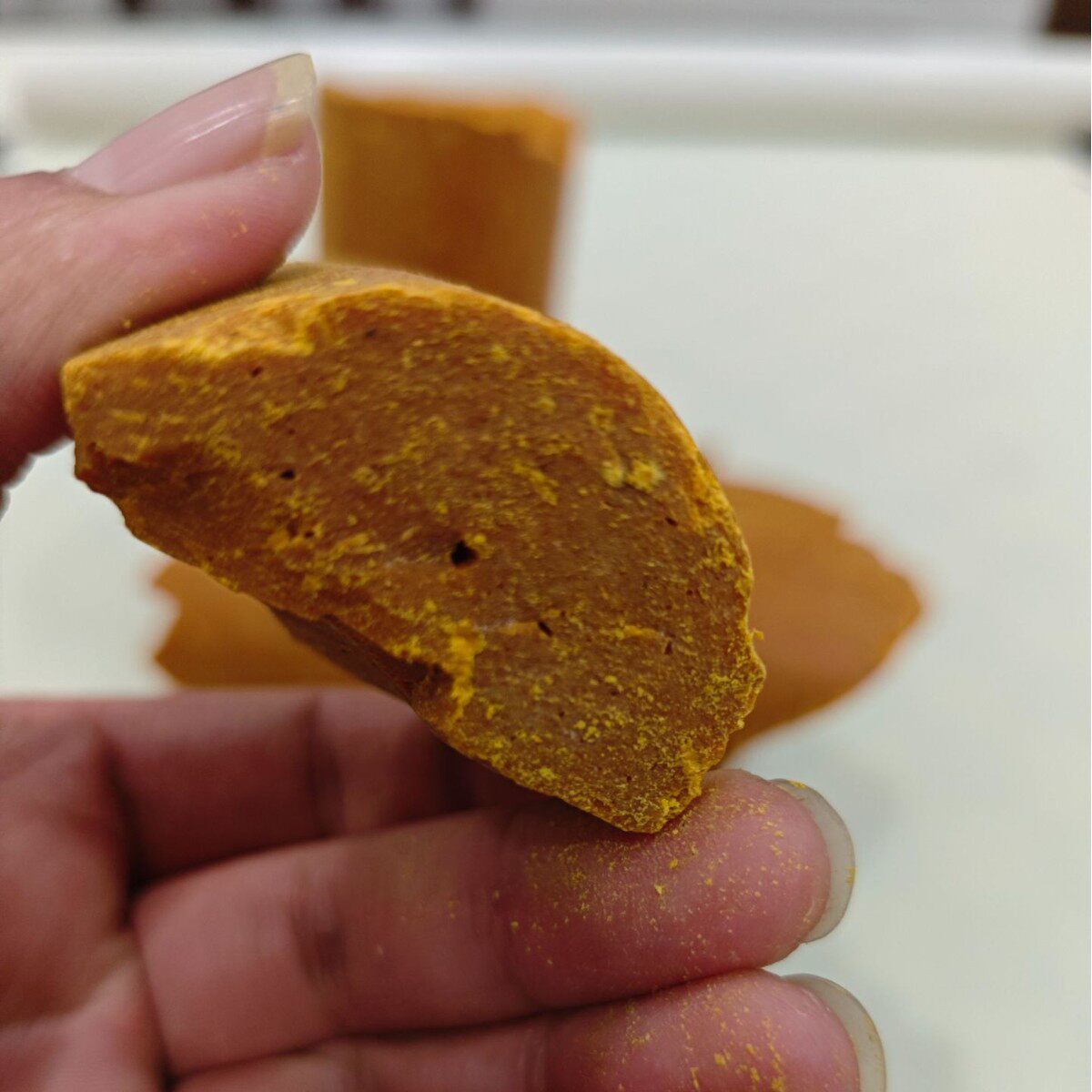 现货批发植物藤黄块包邮增加透明性国画颜料大漆调制颜料天然原料
