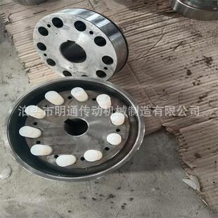 HLL尼龙棒带制动轮连轴器弹性柱销联轴器低速设备配件