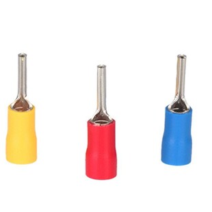 冷压端子 PTV系列针型线鼻子针形冷压接线端子 紫铜