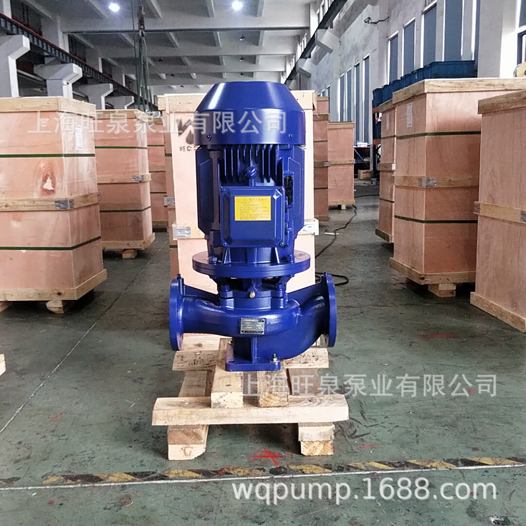 上海旺泉ISG、IRG、IHG、YG、IHGB、ISGD系列立式管道离心泵