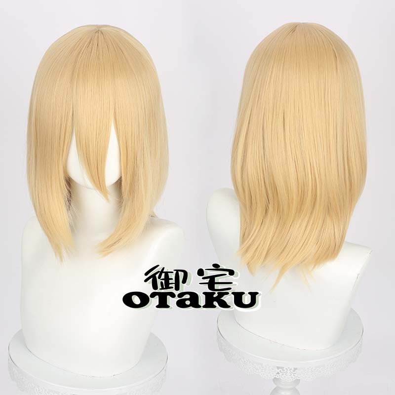 宅 40厘御ONC 米os假 发毛c多娘造万型4长0cm彩中假发色齐肩色短