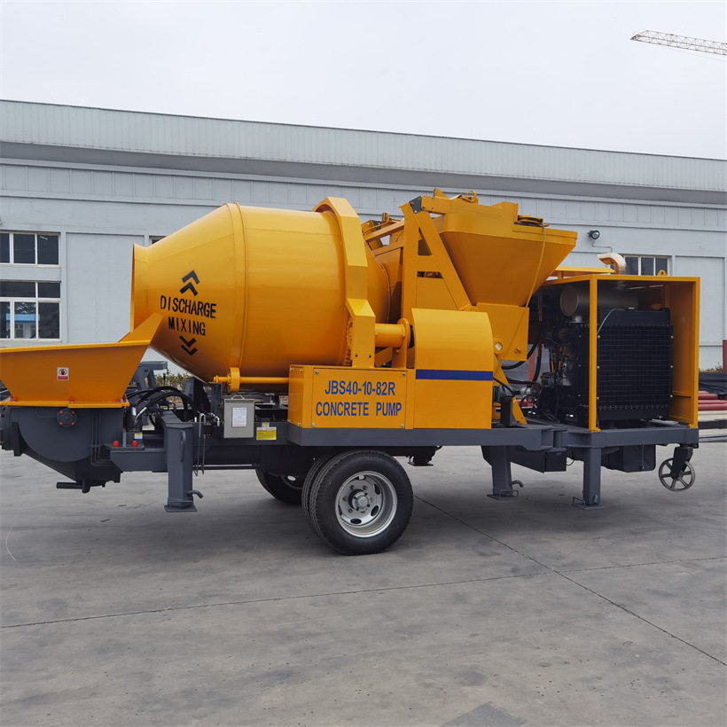 烟台农建混凝土搅拌输送搅拌拖泵混凝土输送泵泵机柴油泵机