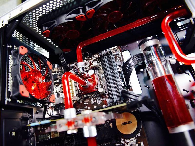 硬管水冷套装 电脑DIY热弯式硬管水冷套 CPU 显卡硬管水冷散热套