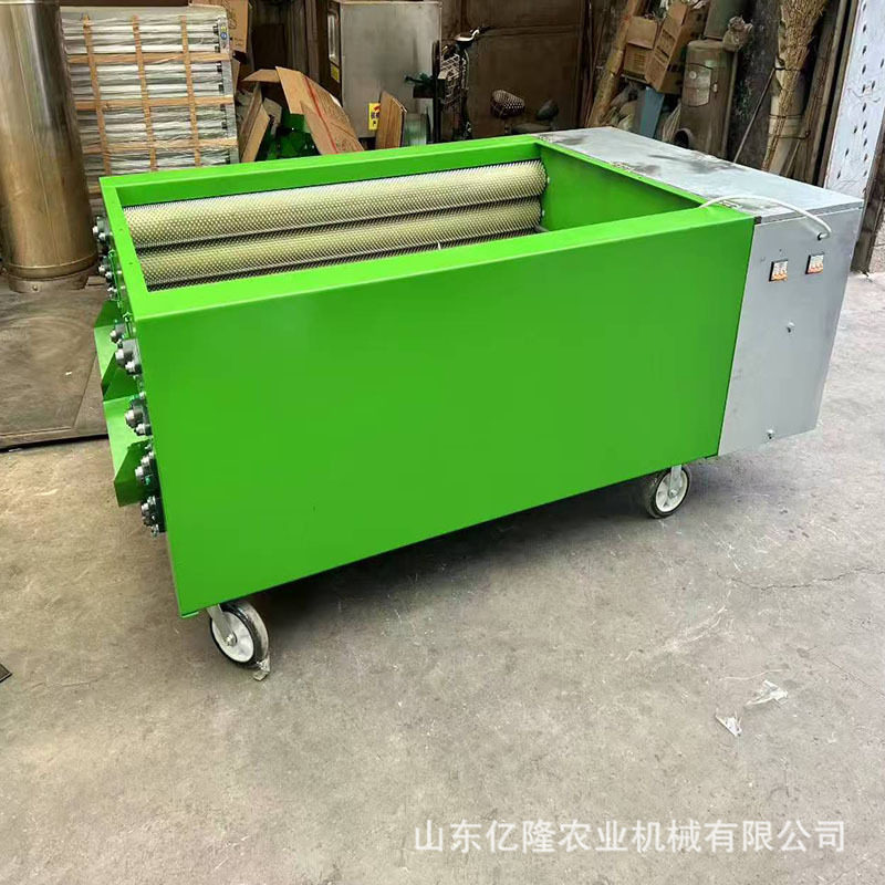 不伤核桃去青皮机 自动剥壳清洗一体机 薄皮核桃碎壳机