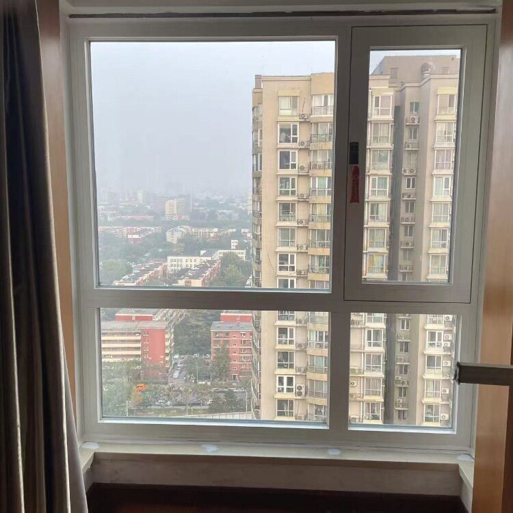 北京上门断桥铝80系统门窗测量