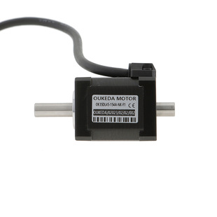 35空心轴步进电机驱动器35中空步进电机中空双轴 带内螺纹 机身45