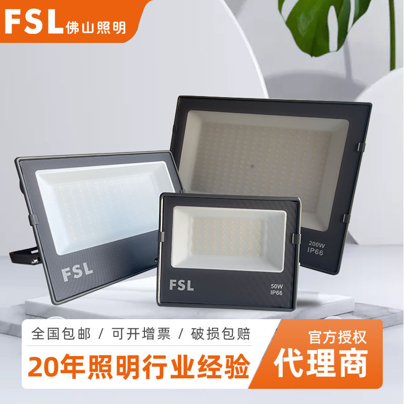 佛山照明投光灯LED泛光灯户外照明高效防水IP65