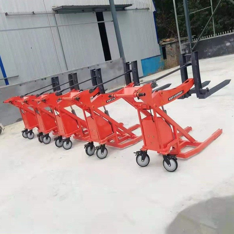 手推电动小叉车 随车便携小型电动叉车配件