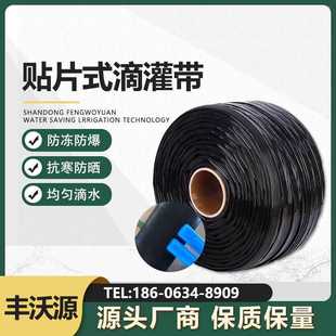 灌溉配件接头 双孔滴灌带滴水管农用滴水大棚滴灌带16mm蔬菜贴片式