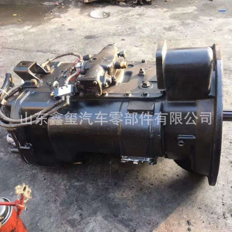 重汽配件法士特8JS125T中八档变速箱总成1707140付箱同步器总成