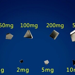 E2级无磁法码天平毫克片码1mg2mg5mg10mg20mg50mg0.1g不锈钢砝码