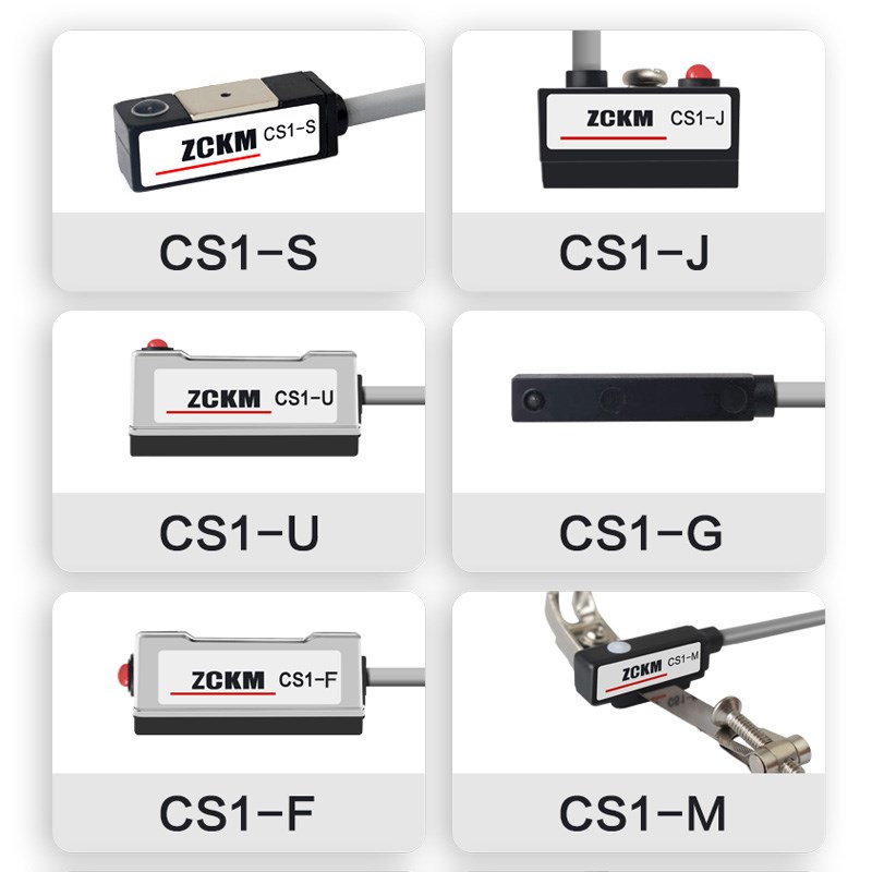 亚德客磁性开关CS1-F/U/J/G/S气缸附件感应传感器D-A93/A73/C73