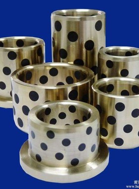 JDB809020 506050 506060固体镶嵌石墨自润滑铜套轴承含油轴套