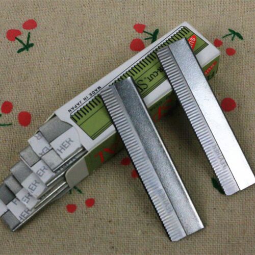 【2送1】专业影楼化妆师专用修眉刀片不锈钢刮眉刀10片修眉工具