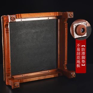 花梨实木拜垫跪垫家用烧香拜凳拜佛垫佛堂礼佛打坐拜椅磕头垫摆件