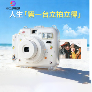 德国迷你便携拍立得自动闪光弱光也清晰一键出片定格青春美好瞬间