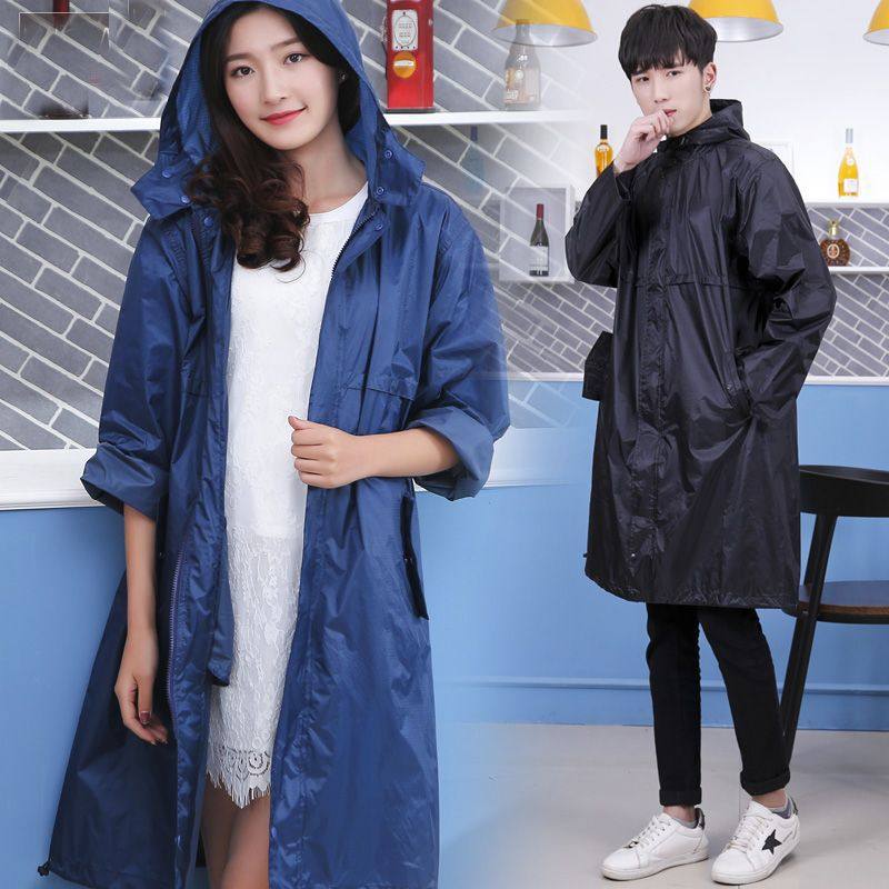 尼龙雨衣士潮成人加大码长款防水风衣时尚徒步连体雨披女韩国,居家日用,雨披/雨衣,淘宝优惠券,粉丝福利购,淘宝优惠卷