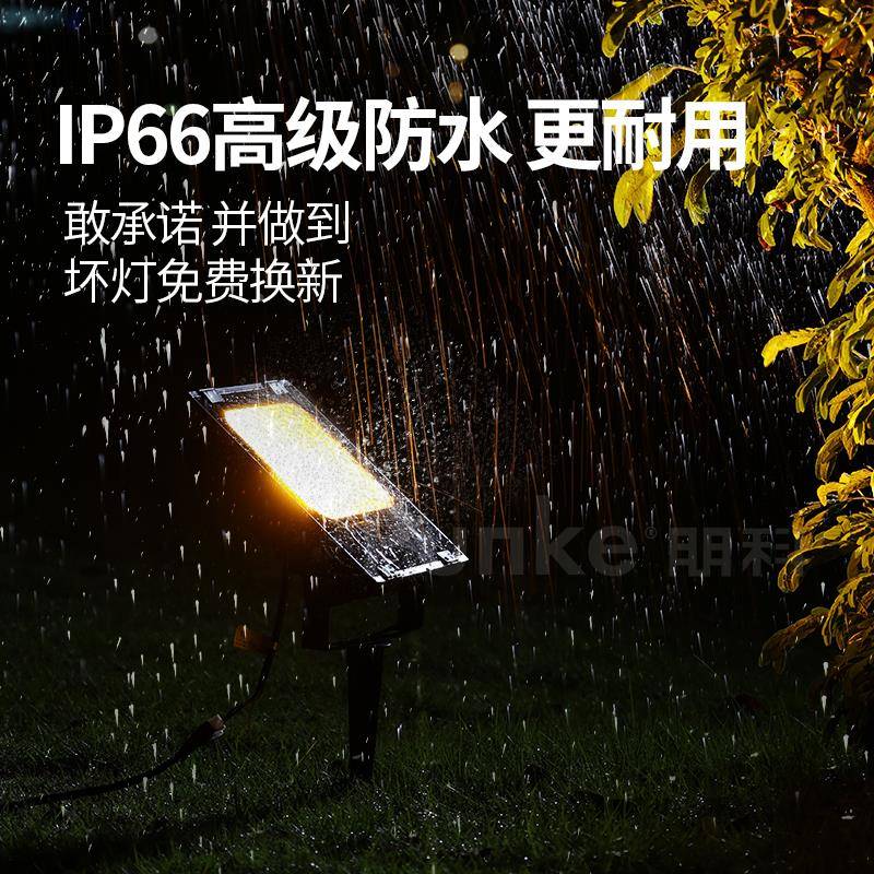 3上l0ed地灯外66990防埋水室0w投灯5瓦外光景户观投灯地射树照灯