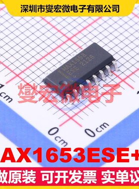 MAX1653ESE+T SO-16 DC-DC电源转换器芯片IC