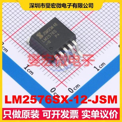 LM2576SX-12-JSM TO-263-5 DC-DC电源转换器芯片IC
