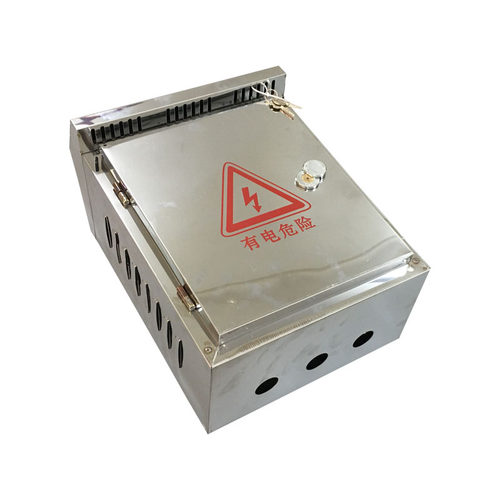 40*30*18CM监控不锈钢防水箱电源箱室外POE盒交换机箱加厚大带锁