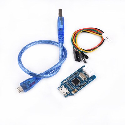 兼容J-link OB 仿真下载调试器 SWD编程器jlink下载器代替V8 蓝色