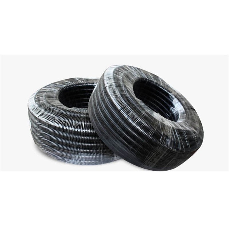 波纹管PE PP PA阻燃黑色塑料穿线软管电缆电线保护套管螺纹管开口