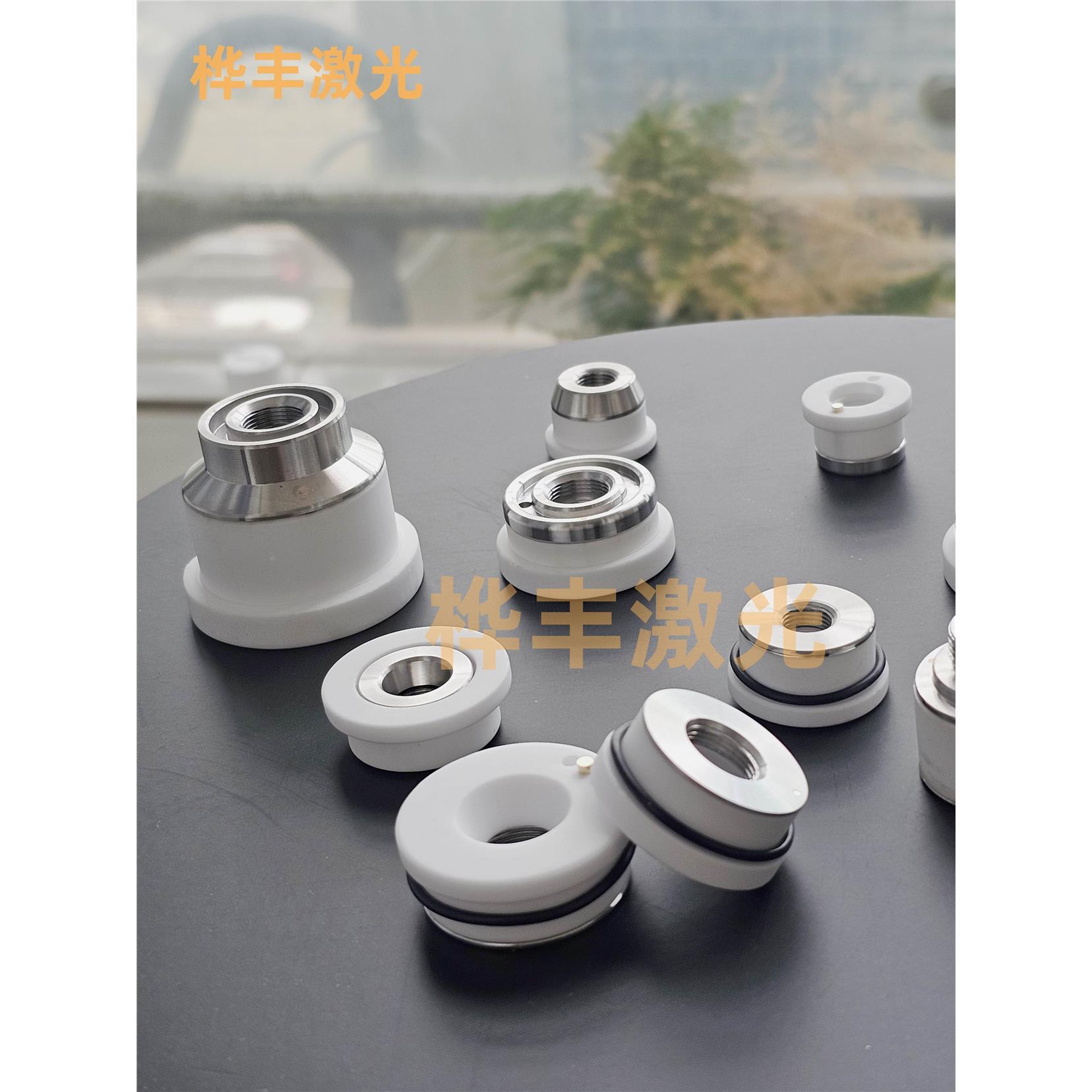 激光切割喷嘴头配套陶瓷环体光纤切割机配大号32小号28普雷嘉强款