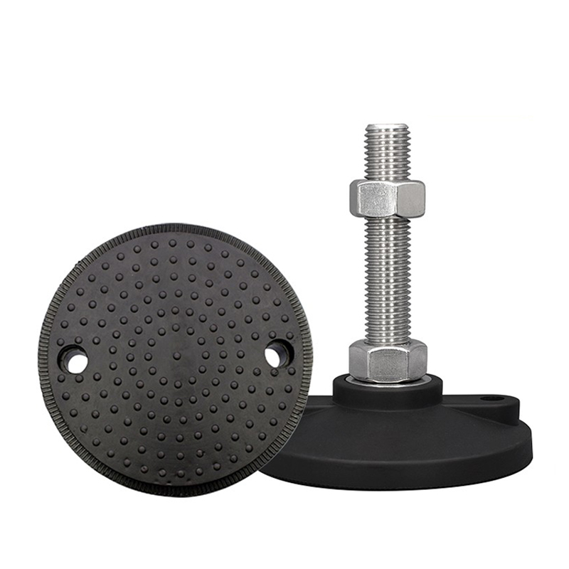 304不锈钢尼龙固定脚杯地脚螺丝调节脚垫支H撑脚杯可调脚M4M5M6M8