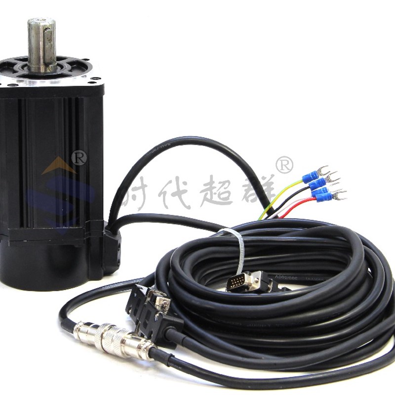 80法兰750W交流伺服电机套装400W730W1000W马达 交流220VAC驱动器