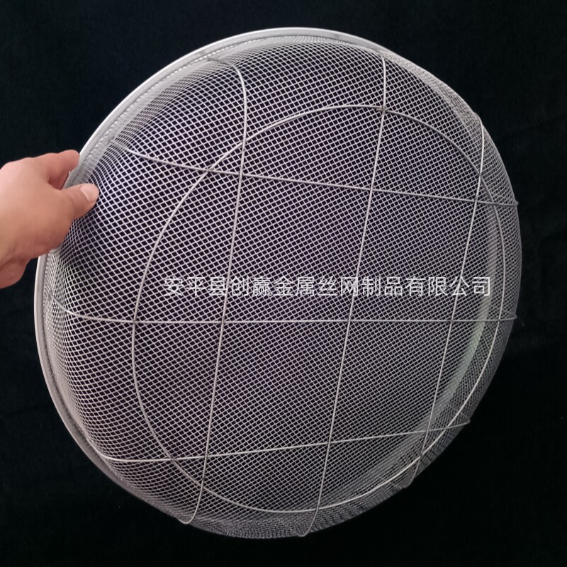 铁筛子钢板网过滤筛粮食筛花椒花生筛网园艺砂石土壤圆筛菜籽筛子