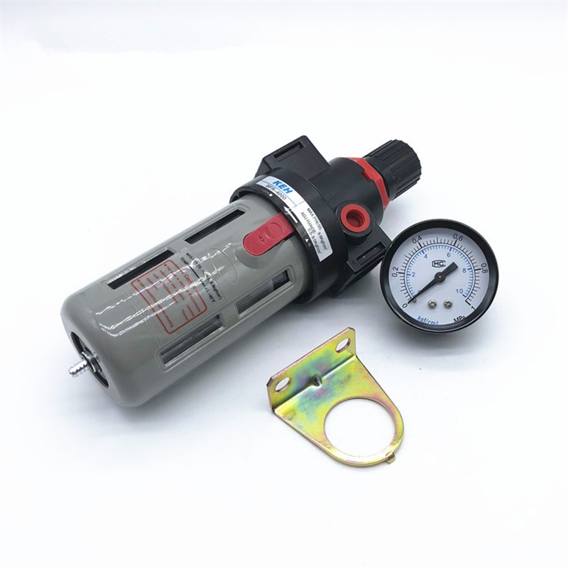 亚德客型1/4单联调压阀1/2过滤器3分气源处理器BFR2000/3000/4000