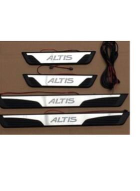 适用于14-18卡罗拉阿提斯altis带灯门槛条迎宾踏板