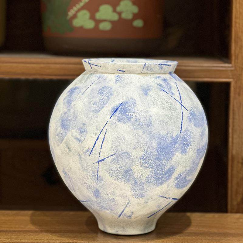 陶罐简约现代梦幻蓝陶瓷花瓶居家样板间售楼处书桌玄关软装插花器,影音电器,更多影音配件,淘宝优惠券,粉丝福利购,淘宝优惠卷