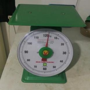 供应120kg重型优质烤漆盘机械弹簧度盘秤越南秤厨房