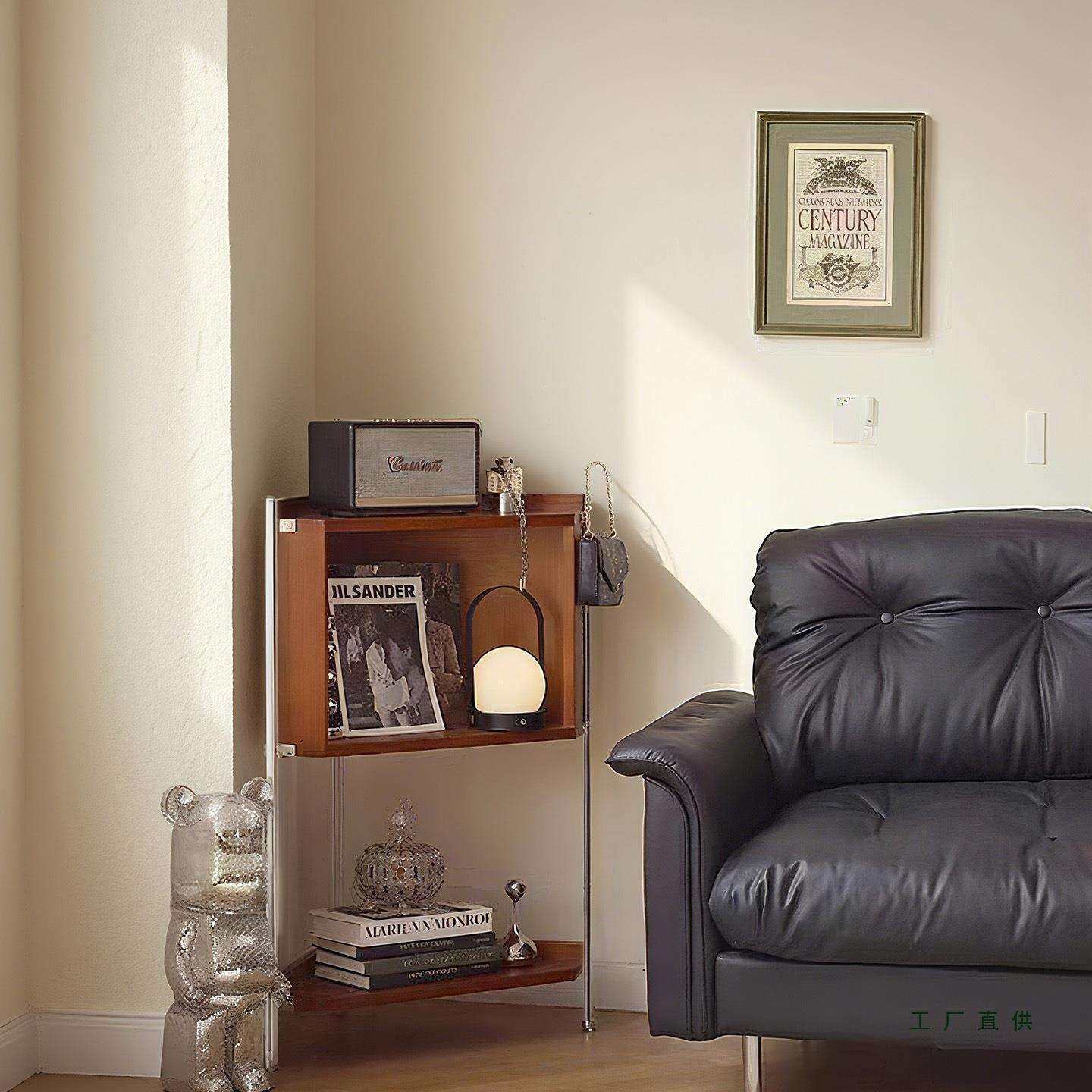 中古风实木转角柜客厅三角柜沙发边柜卧室床头柜墙角收纳柜置物架,畜牧/养殖物资,畜牧/养殖器械,淘宝优惠券,粉丝福利购,淘宝优惠卷