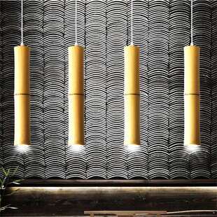 青原区创意藤艺东南亚风格民宿吊灯美式乡村复古麻绳吊灯个性竹灯