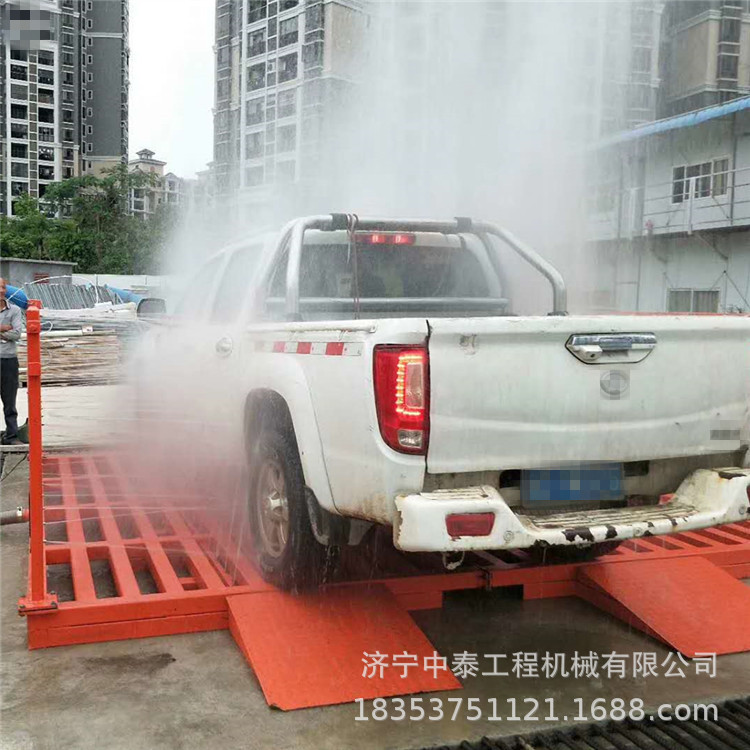工地免基础洗车台冲洗设备