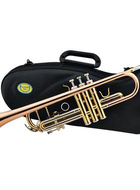 爵士朗JAZZOR小号JZTR-400专业重量型小号乐器磷铜管体白铜变音管