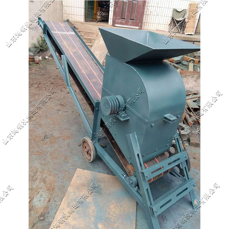小型移动土壤育秧粉碎机