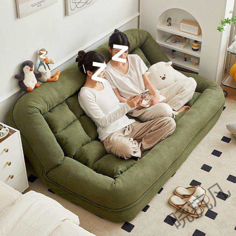 xkf2人类狗窝懒人沙发可躺可睡榻榻米双人卧室小沙发网红可折叠沙