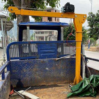 车载吊机12v24v1吨随车吊电瓶升降提升机家用220伏货车起重小吊机