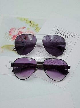 Massimo Dutti墨镜感复古茶色西班牙进口大框飞行员太阳镜