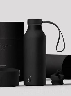 正品contatto吉姆男蓝杰车载运动不锈钢保温杯保冷户外男生值颜士