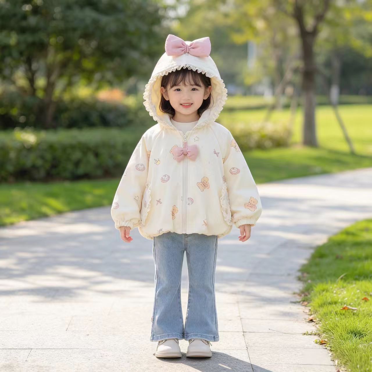 女宝宝外套秋季巨好看早秋洋气