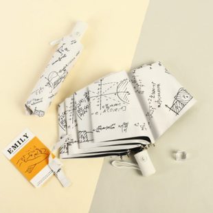 自动雨伞折叠女紫外线黑胶新品 防晒可爱猫 晴雨两用价 太阳遮阳