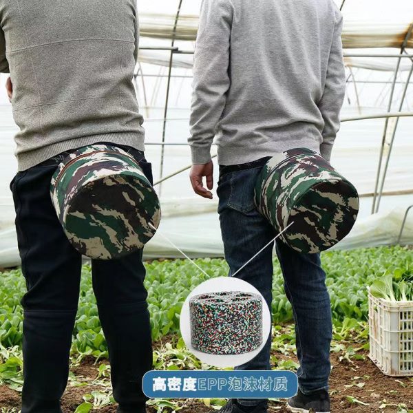 凳套凳活凳懒泡沫绑腿茶工地可移动采干棚退汉凳农用大专用小凳子