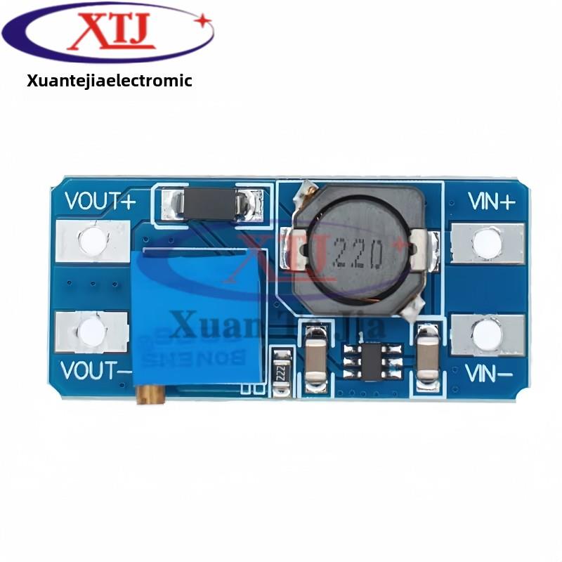 MT3608 DC-DC升压模块2A升压板输入电压2-24V升5/9/12/-28V可调